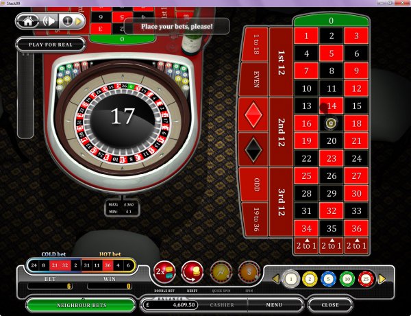 European Roulette Game