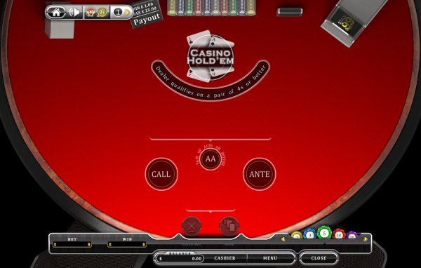 Casino Hold 'Em Game Table