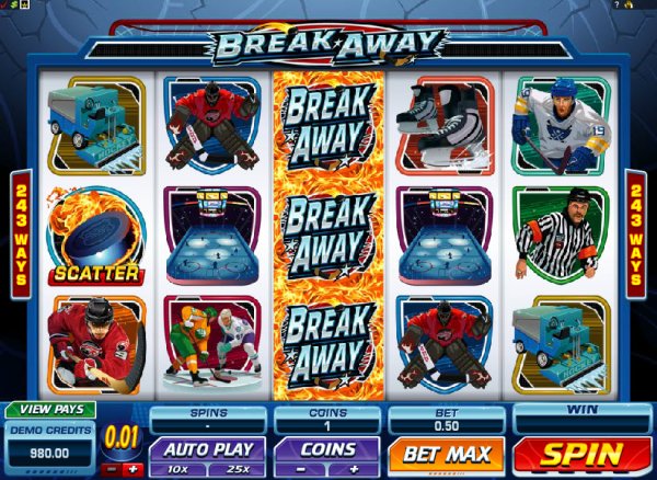 Break Away Slots Game