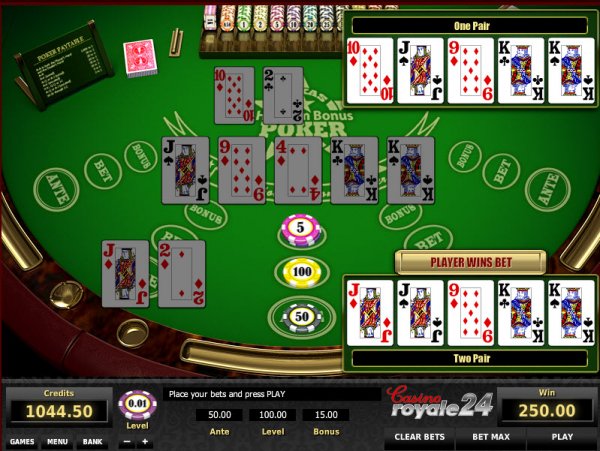 Texas Holdem Bonus Poker