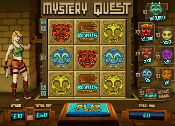 Mystery Quest Slot Game