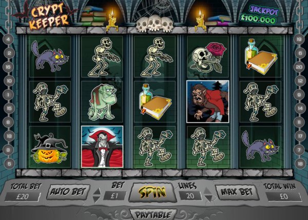 Crypt Keeper Slot Game