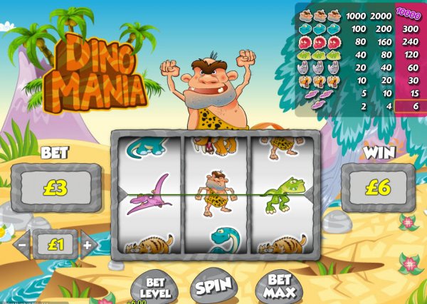 Dino Mania Slot Win