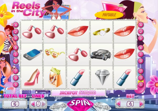 Reels in the City Slot Game Play