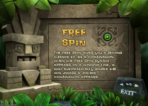 Secret Jewels of Azteca Free Spin Feature