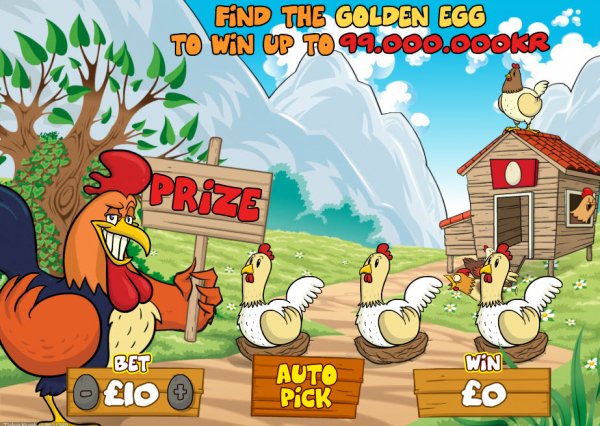 Golden Egg Pick a Chicken