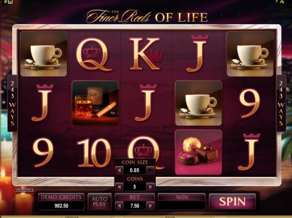 The Finer Reels of Life Slots Game Reels