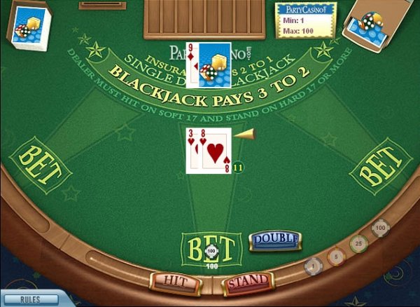 Single Deck Blackjack Deal