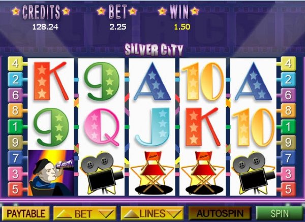 Silver City Slots Game