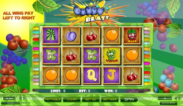 Berry Blast Slots Game Reels