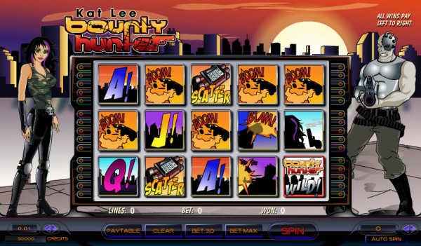 Kat Lee Bounty Hunter Slots
