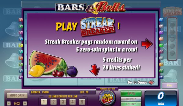 Bars & Bells Slots