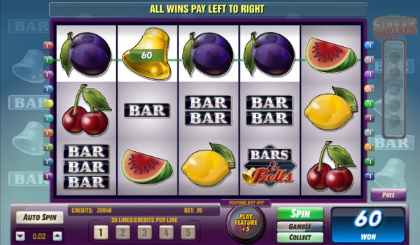 Bars & Bells Slots Game Reels