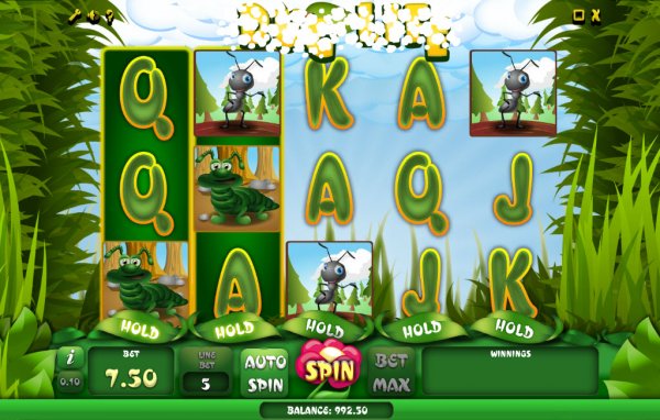 Bug Life Slots Game Reels