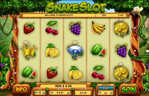 Snake Slot Game Reels