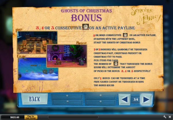 Ghosts of Christmas Slots Bonus Game