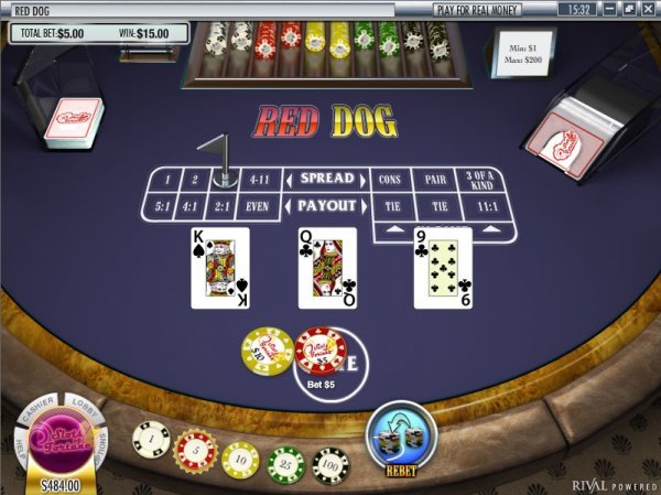 Red Dog from Rival Powered Casinos