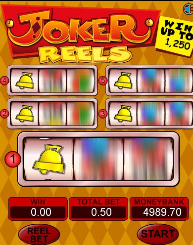 Joker Reels Slots Reel Sets