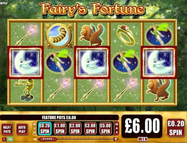 Fairy's Fortune  Slots Bonus Trigger