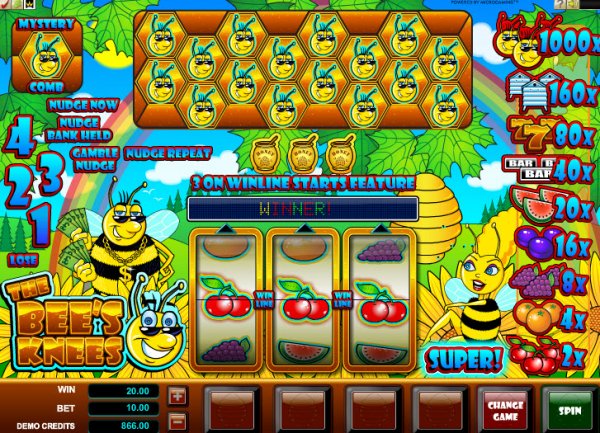 The Bees Knees Slots Super Mode