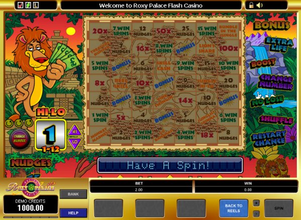Bundle in the Jungle Slots Feature Board