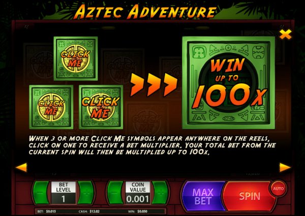 Aztec Adventure Penny Slots Bonus