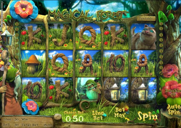 slot machine secret of the forest