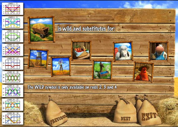 Lucky Farmer Slots Wilds