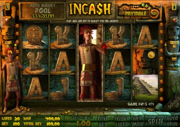 Incash Slots Progressive Game Reels