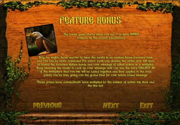 Incash Slots Progressive Bonus Feature