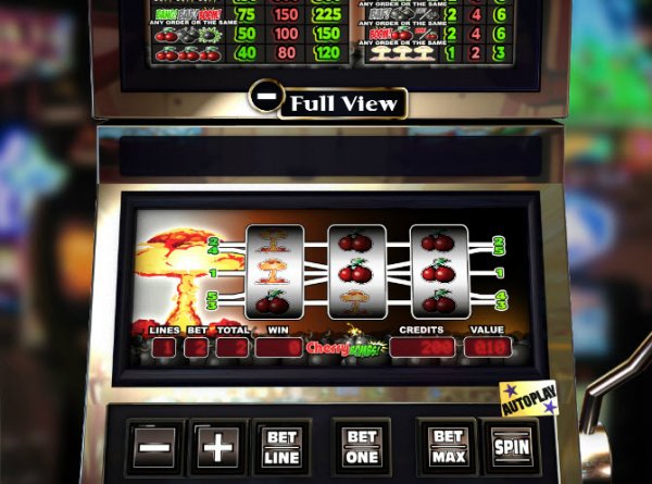 Cherry Bombs Slot Reels View