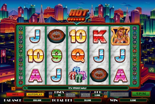 Hot Roller Slots Game Reels