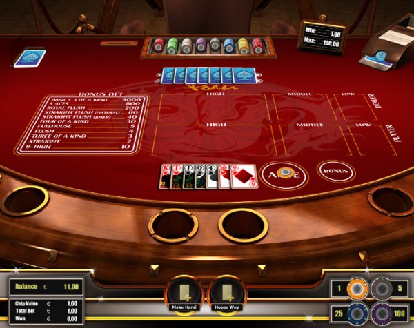 Asia Poker Game Table