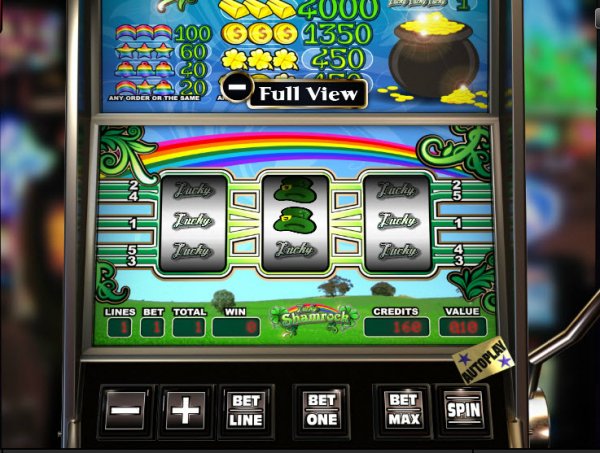 Lucky Shamrock Slots Game Reels