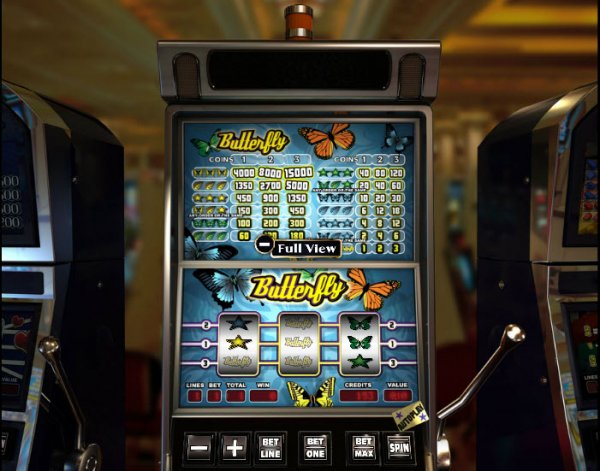 Butterfly Slots Machine View