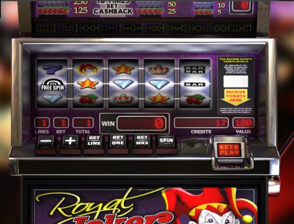 Royal Joker Slots Game Reels