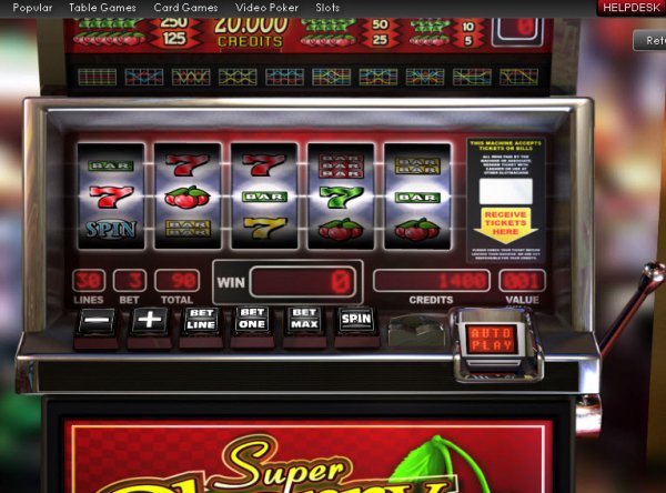 Super Cherry Slots Reel View