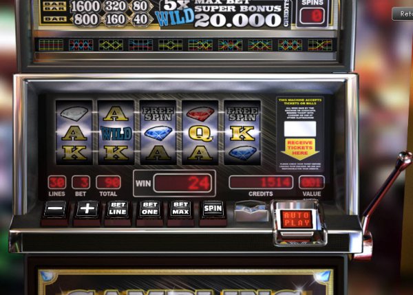 Gambling Bling Slots Game Reels