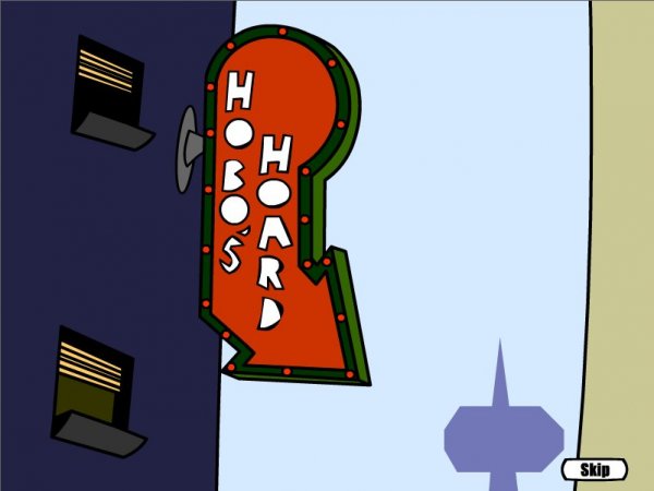 Hobo's Hoard video slots from Rival - Intro