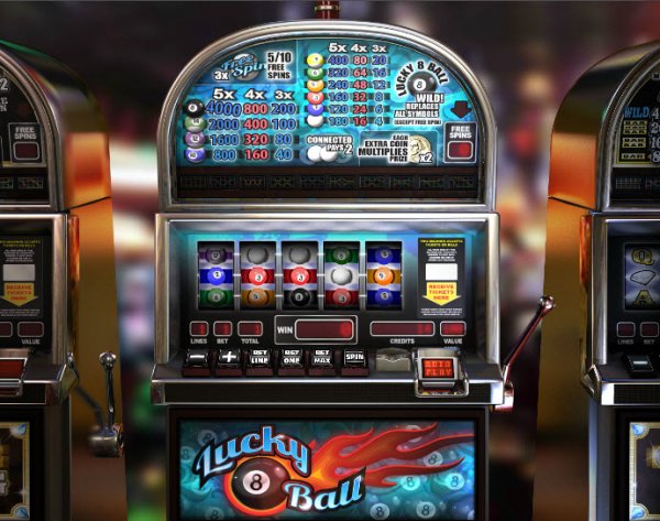 Lucky 8 Ball Slots Game