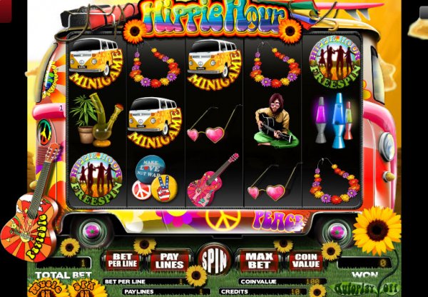 Hippie Hour Slots Game Reels