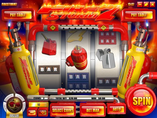 Fire Storm 7 Slots