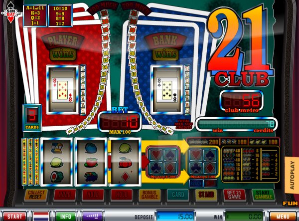 Club 21 slot machine online simbat double]