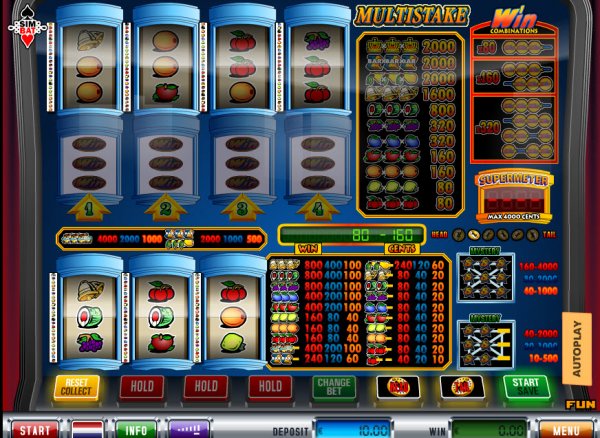 Multistake Slot Basic Game