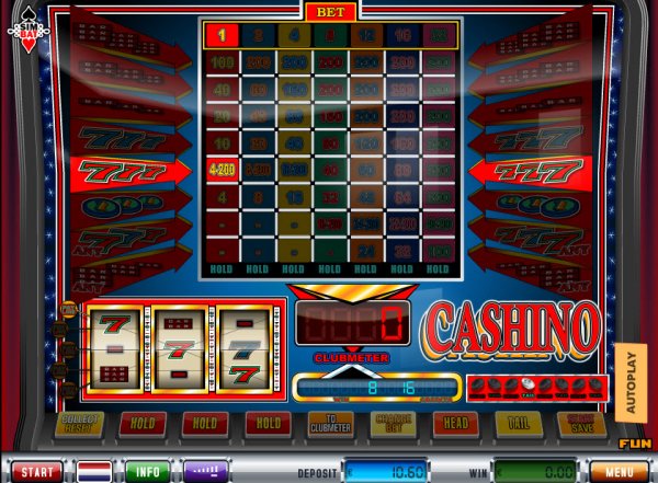 Cashino Slot Game Reels