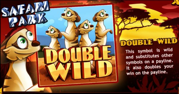 Safari Park Penny Slots Double Wild Feature