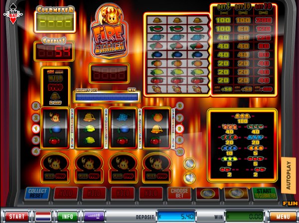 Fire Starter Slots Game
