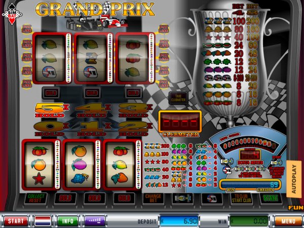 Grand Prix Slots Game