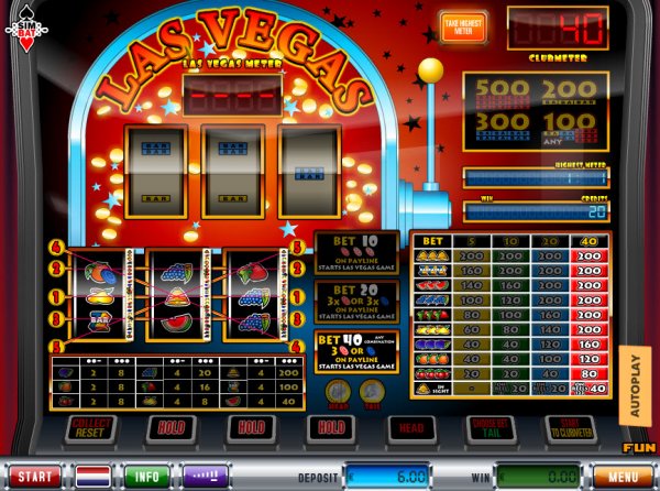 Las Vegas Slot Game from Simbat
