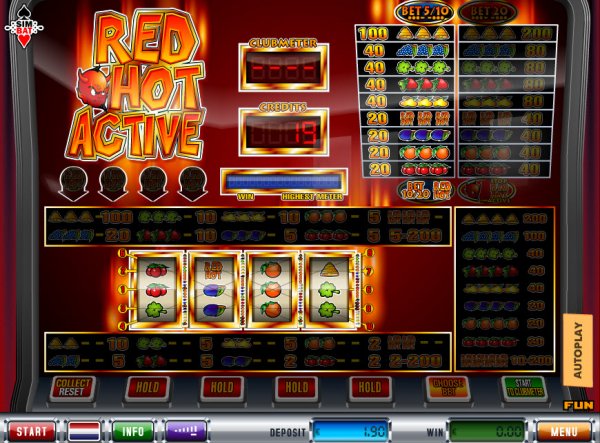 Red Hot Active Slot Game